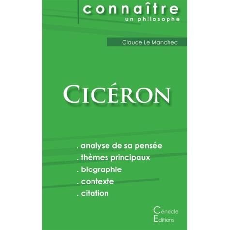 Cover for Cicéron · Comprendre Ciceron (analyse complete de sa pensee) (Paperback Book) (2015)