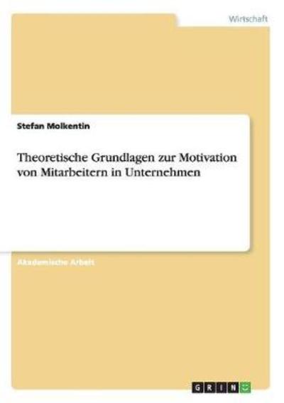 Cover for Molkentin · Theoretische Grundlagen zur M (Book) (2017)