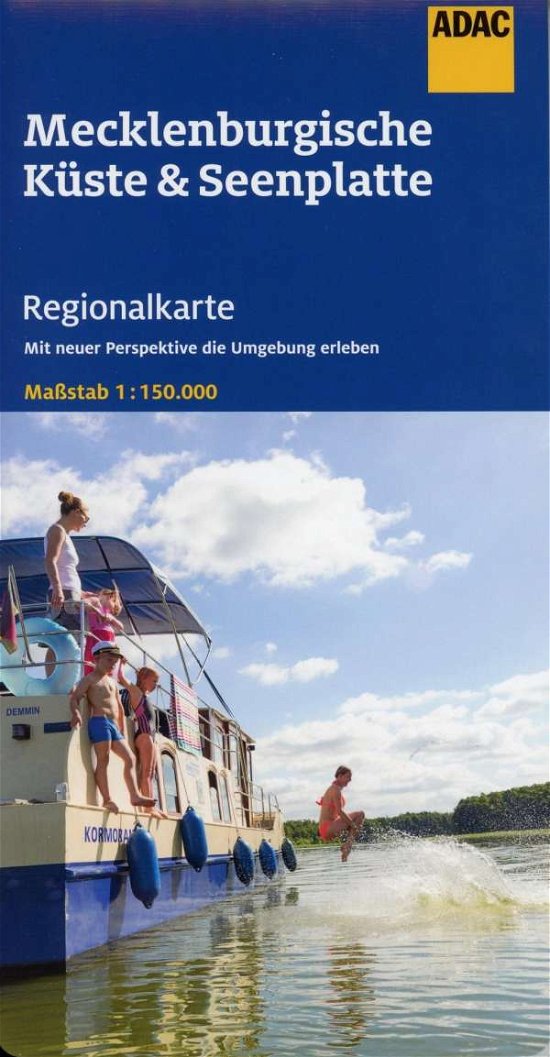 Cover for ADAC Verlag · ADAC Regionalkarte: Blatt 2: Mecklenburgische Küste &amp; Seenplatte (Trycksaker) (2020)