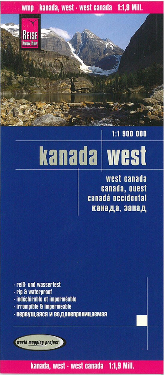 Cover for Reise Know-How · World Mapping Project: Canada West (Hardcover Book) (2023)