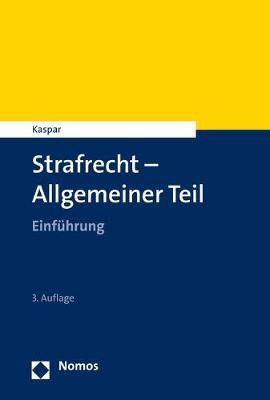 Cover for Kaspar · Strafrecht - Allgemeiner Teil (Book) (2019)