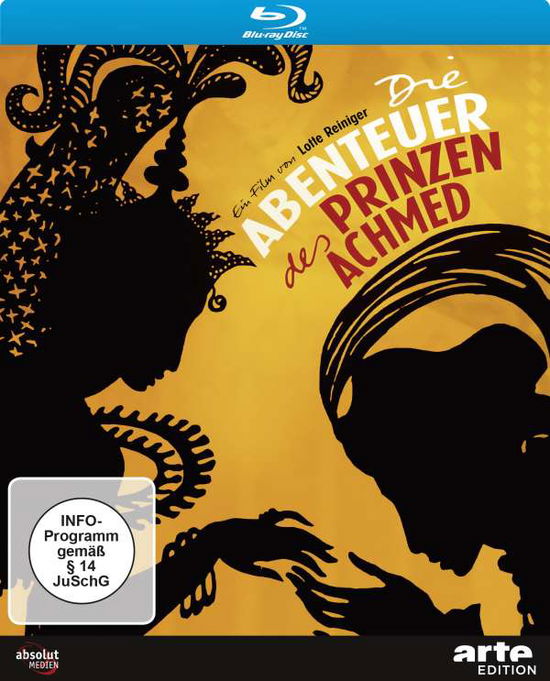 Cover for Lotte Reiniger · Die Abenteuer Des Prinzen Achmed (b (Blu-ray) (2018)