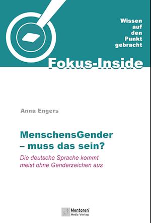 Cover for Anna Engers · MenschensGender - muss das sein? (Book) (2023)