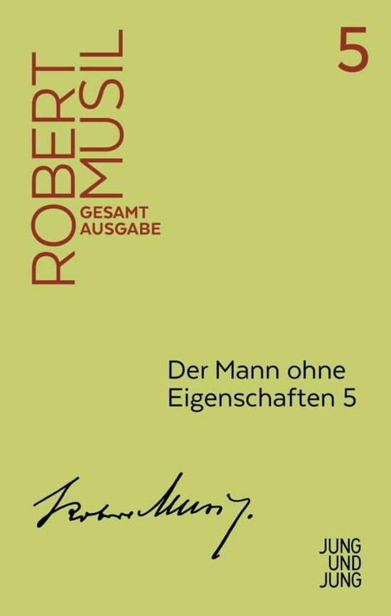 Cover for Musil · Der Mann ohne Eigenschaften 5 (Buch)