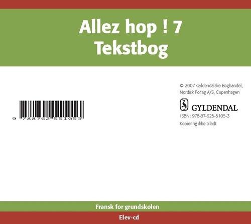 Allez hop ! 7: Allez hop ! 7 - Mats Winblad - Musique - Gyldendal - 9788762551053 - 4 octobre 2007