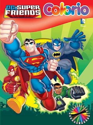 DC Superfriends - Colorio -  - Książki - Buster Nordic A/S - 9788770455053 - 15 kwietnia 2021