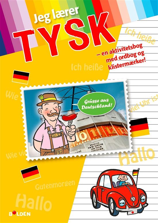 Cover for Skoleklar: Jeg lærer tysk (Sewn Spine Book) [1th edição] (2015)