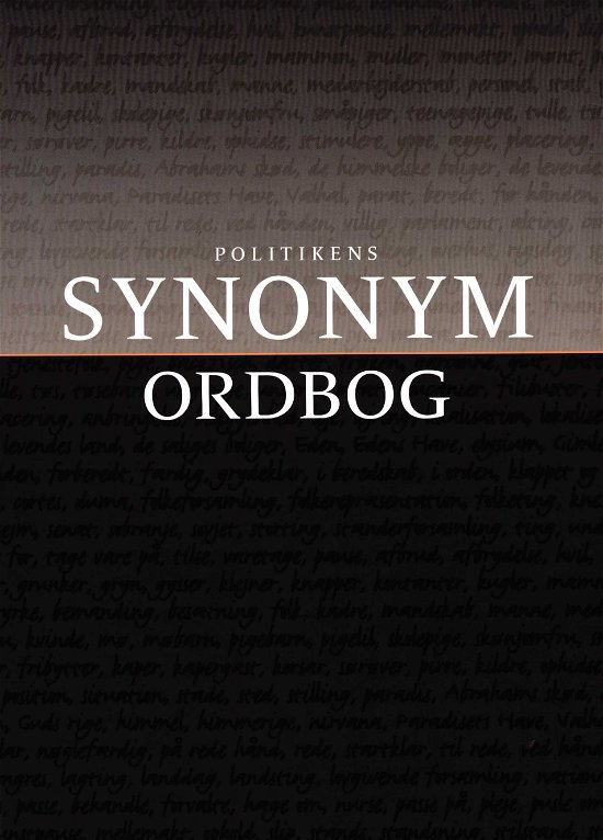 Cover for Politikens synonymordbog (Bound Book) [14th edition] (2006)