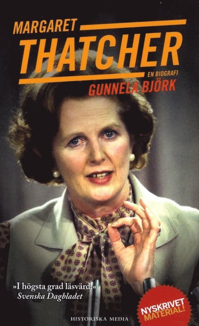 Cover for Gunnela Björk · Margaret Thatcher : En biografi (Paperback Book) (2014)