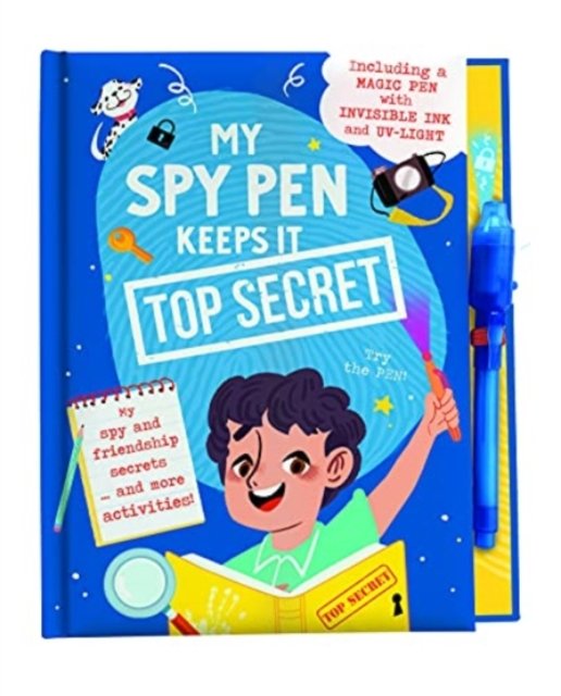 Cover for My Spy Pen Keeps It Top Secret (Hardcover Book) (2021)