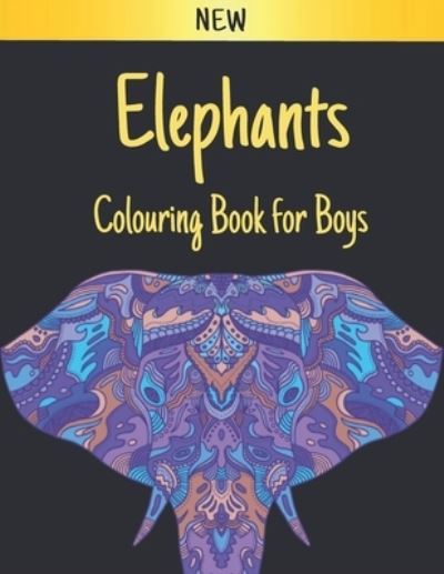 Cover for Store Of Coloring Book · Elephants (Paperback Book) (2021)