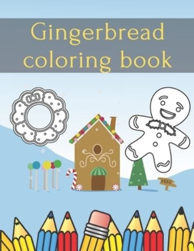 Cover for Bart Publishing · Gingerbread Coloring Book (Paperback Book) (2020)