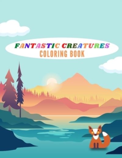 Cover for Harry Redmond · Fantastic Creatures Coloring Book (Paperback Book) (2020)