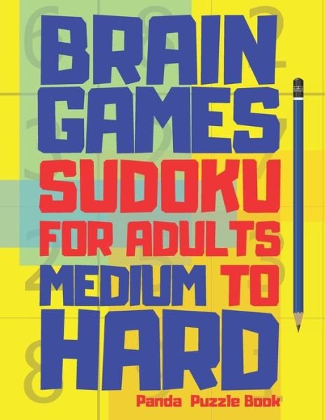 Cover for Panda Puzzle Book · Brain Games Sudoku Books For Adults Medium To Hard (Paperback Book) (2020)