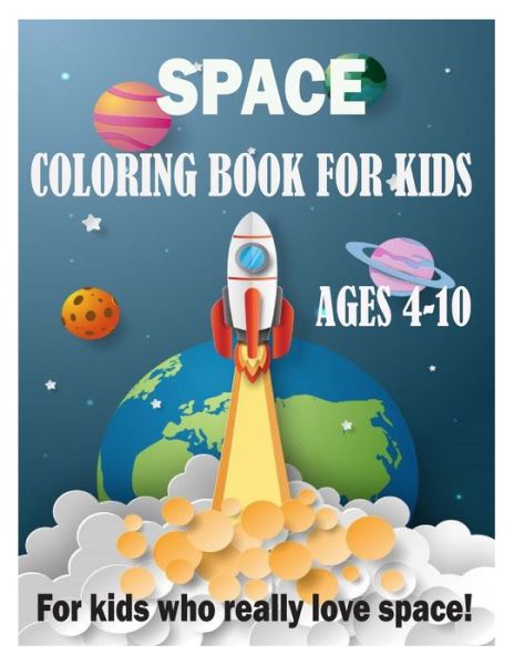 Cover for Game Pro · Space Coloring Book for Kids Ages 4-10 (Paperback Book) (2020)