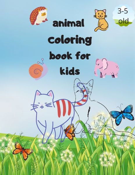 Cover for Notebook Gift · Animal Coloring Book for Kids (Paperback Book) (2020)