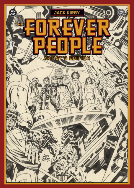 Cover for Jack Kirby · Jack Kirby's Forever People Artist's Edition (Gebundenes Buch) (2025)