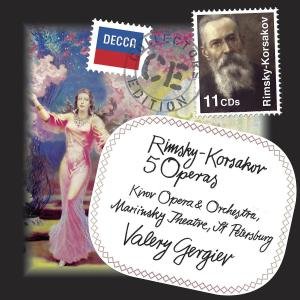 Cover for Kirov Opera &amp; Or/gergiev · Rimsky-Korsakov/5 Operas (CD) [Collectors edition] [Box set] (2011)