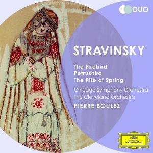 Stravinsky: Firebird / Rite of - Boulez / Cleveland / Chicago S - Muziek - POL - 0028947900054 - 8 augustus 2012