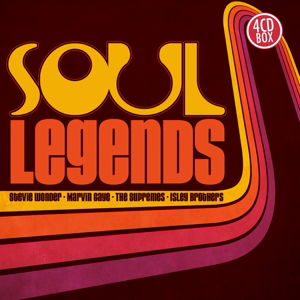 Cover for Wonder,stevie / Gaye,marvin / Supremes · Soul Legends (CD) (2015)