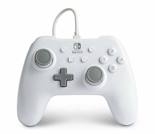 Cover for Powera Wired Controller · PowerA Officially Licensed Nintendo Wired Controller White Switch (Toys)