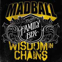 Cover for Madball &amp; Wisdom in Chains · The Family Biz (7&quot;) (2018)