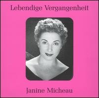 Cover for Janine Micheau · Legendary Voices: Janine Micheau (CD) (2005)