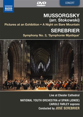 Pictures at an Exhibition / Night on Bar Mountain - Mussorgsky / Farley / Serebrier / Nat'l Youth Orch - Film - Naxos Audiovisual - 0747313523054 - 24. juni 2008
