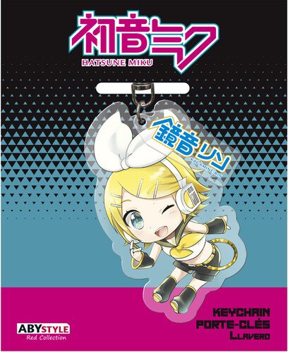 Cover for Keychain - Acrylic · Hatsune Miku - Kagamine Rin Acryl Keychain with Ch (MERCH) (2024)