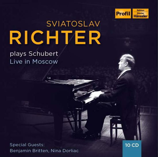 Plaus Schubert Live in Moscow - Sviatoslav Richter - Musiikki - PROFIL - 0881488170054 - perjantai 24. helmikuuta 2017