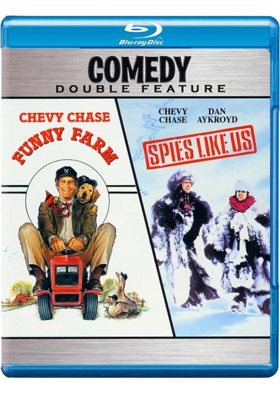Cover for Funny Farm &amp; Spies Like Us (Blu-ray) (2010)