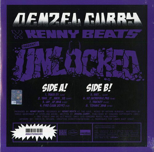 Unlocked - Denzel Curry & Kenny Beats - Music - RAP/HIP HOP - 0888072132054 - April 10, 2020