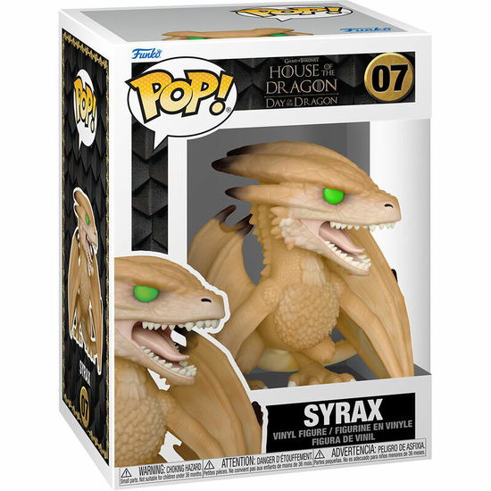 House Of The Dragon - Syrax (Vinyl Figure 07) - Game Of Thrones: Funko Pop! - Merchandise - Funko - 0889698656054 - October 26, 2022