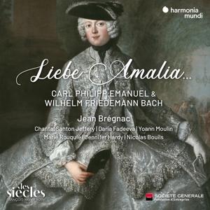 Cover for Jean Bregnac · Liebe Amalia... (Sonaten, Klavierwerke, Lieder) (CD) (2024)