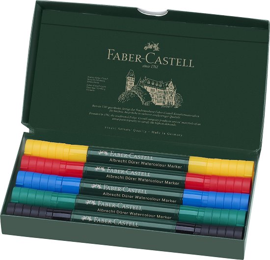 Cover for Faber · Faber-castell - Watercolour Marker A.dAÃÂ¼rer (5 Pcs) (160305) (Legetøj)