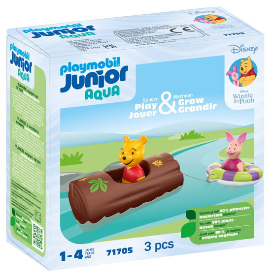 1.2.3 & Disney: Winnie's & Piglet's Water Adventure (71705) - Playmobil - Merchandise - Playmobil - 4008789717054 - 