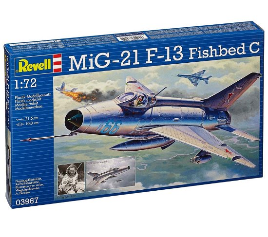 Cover for Revell · Speelgoed Model Kits-Mig-21 F-13 Fishbed C (03967) (MERCH)