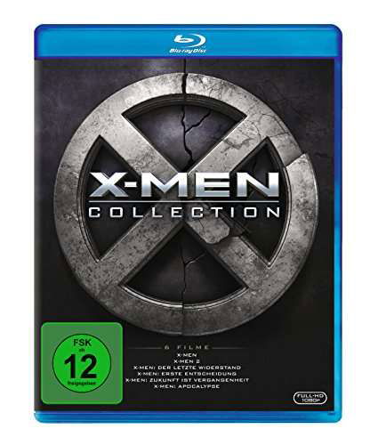 Cover for X-Men - 1-6 Boxset  [6 BRs] (Blu-ray) (2016)