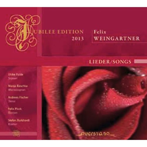 Cover for Weingartner / Fulde,ulrike · Lieder / Songs (CD) [Digipak] (2013)