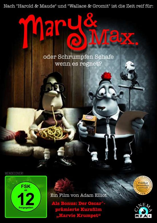 Cover for Mary &amp; Max Oder Schrumpfen Sch (DVD) (2010)