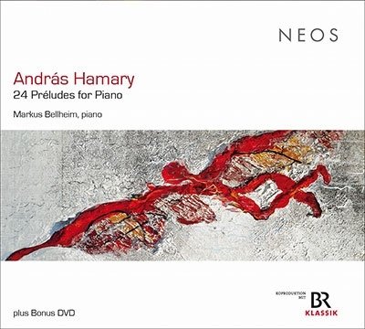 Cover for Markus Bellheim · Andras Hamary: 24 Preludes for Piano (+ Bonus Dvd) (CD) (2023)