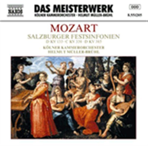 MOZART:Salzburger Festsinfonie - Müller-brühl,helmut / Kko - Music - Naxos - 4891030512054 - May 12, 2003