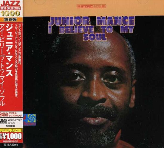 Cover for Junior Mance · I Believe To My Soul (CD) (2013)
