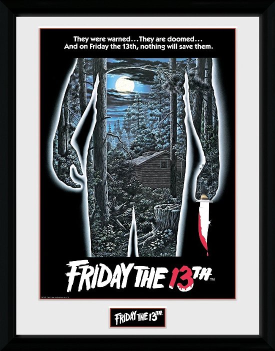 FRIDAY THE 13TH - Framed print Movie (30x40) x2 - Friday the 13th - Produtos - FRIDAY THE 13TH - 5028486408054 - 
