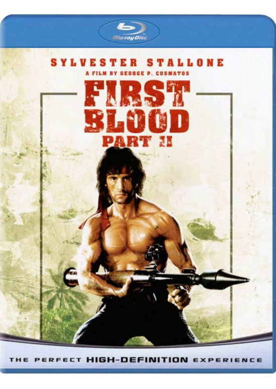 Rambo - First Blood Part II - Sylvester Stallone - Elokuva - STUDIO CANAL - 5050582604054 - tiistai 6. tammikuuta 2009