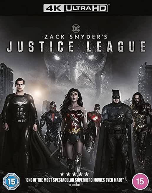 Cover for Zack Snyder's Justice League · Zack Snyders Justice League (4K Ultra HD) (2021)