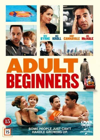 Cover for Rose Byrne / Nick Kroll / Bobby Cannavale / Mike Birbiglia / Josh Charles / Jeffrey DeMunn · Adult Beginners (DVD) (2015)