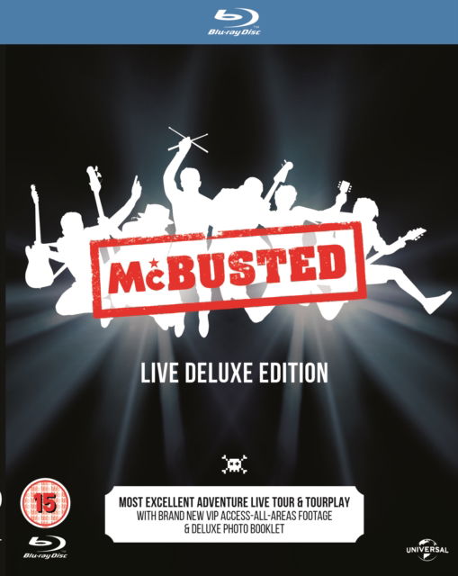 Mcbusted  Live Deluxe Edition - Mcbusted - Elokuva - UNIVERSAL PICTURES - 5053083063054 - maanantai 26. lokakuuta 2015