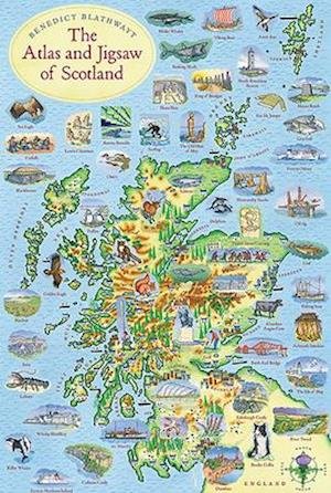 Atlas & Jigsaw of Scotland - Benedict Blathwayt - Outro - BIRLINN - 5055339500054 - 11 de junho de 2020