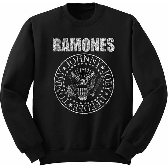 Cover for Ramones · Ramones Kids Sweatshirt: Presidential Seal (9-11 Years) (TØJ) [Black - Kids edition]